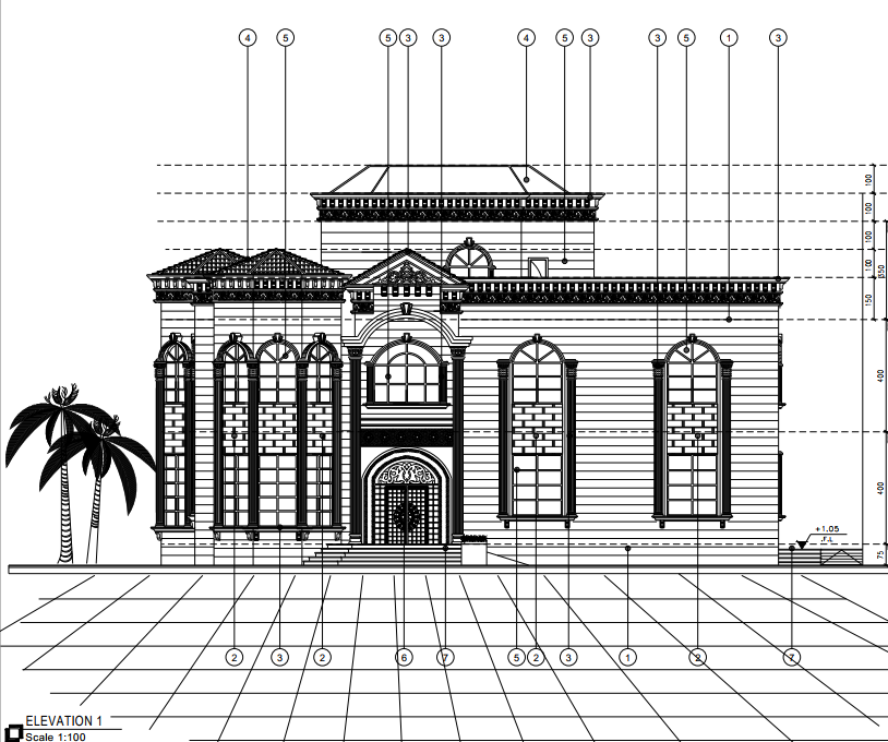 خدمات التصميم المدني والمعماري للفلل والمشاريع السكنية بدول الخليج